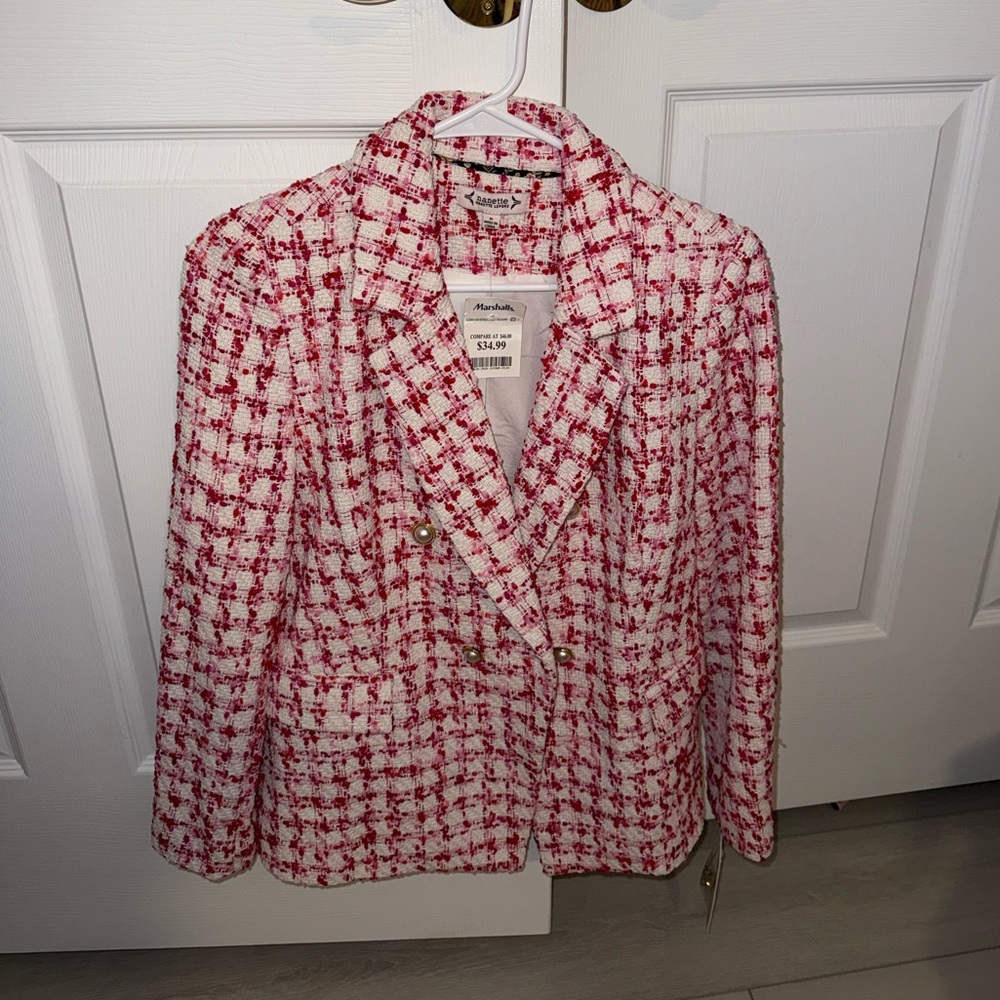 Pink blazer